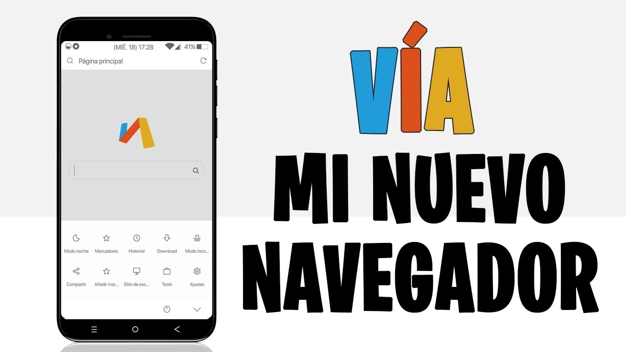 VIA : SEGURAMENTE TU NUEVO NAVEGADOR ANDROID (GESTOS , BLOQ.PUBLICIDAD , LIGERO , RÁPIDO Y MÁS! - YouTube