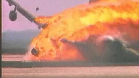 Controlled Impact Demonstration (CID) Aircraft Crash Landing