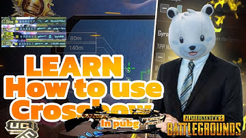 Hoe je Crossbow gebruikt 🤔🔥 Gedetailleerde tutorial* Uitlegvideo Pubg Mobile 60fps Bgmi iPad 9e g...