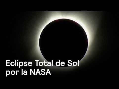 Así la NASA vio el eclipse total de sol