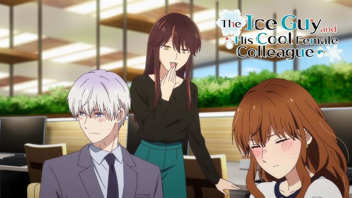 Crunchyroll.pt - Não tinha como o ano do Himuro começar melhor! ❄️ (✨  Anime: The Ice Guy and His Cool Female Colleague)