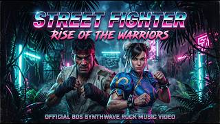 Street Fighter: Rise of the Warriors (2026) | Official 80s Synthwave Rock Music Video