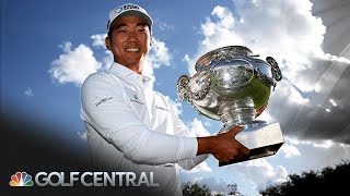 FedEx Open de France winner Michael Kim has 'had a really solid year' | Golf Central | Golf Channel