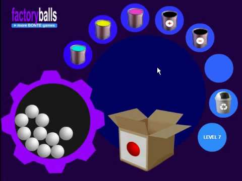 Factory Balls Walkthrough - All Levels