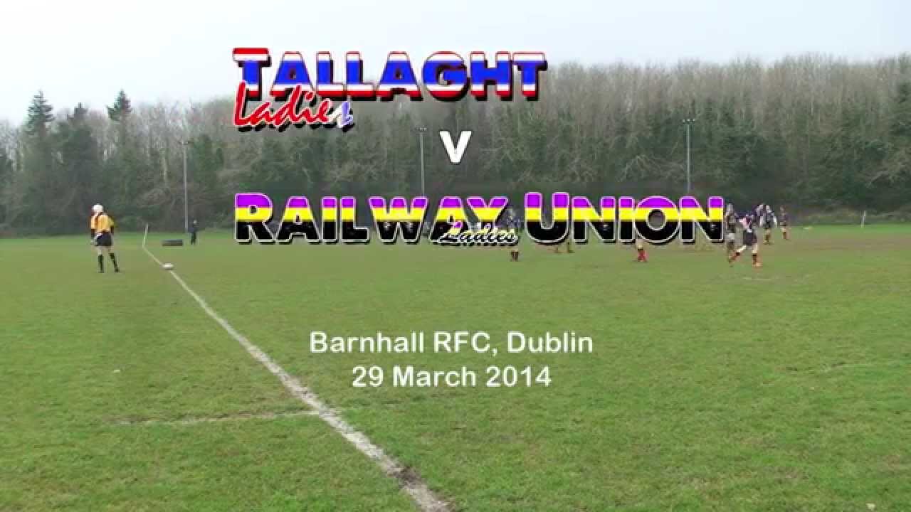 Tallaght RFC Ladies v Railway Union - First Half - YouTube