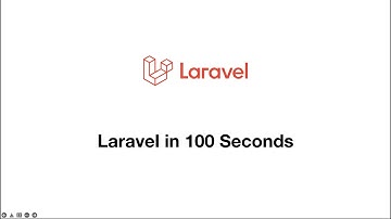 Laravel in 100 seconds