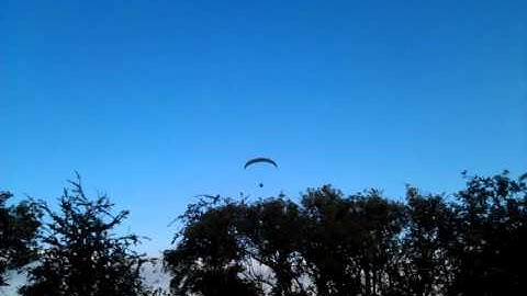 Paramotor Steve on the fresh breeze