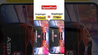 Snapdragon 7+Gen2 vs 778G+ Speedtest 