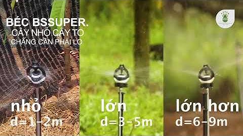Béc tưới BSSUPER