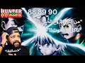 ردة فعل انمي هنتر  هنتر حلقة 88 89 90 توهق البطل   