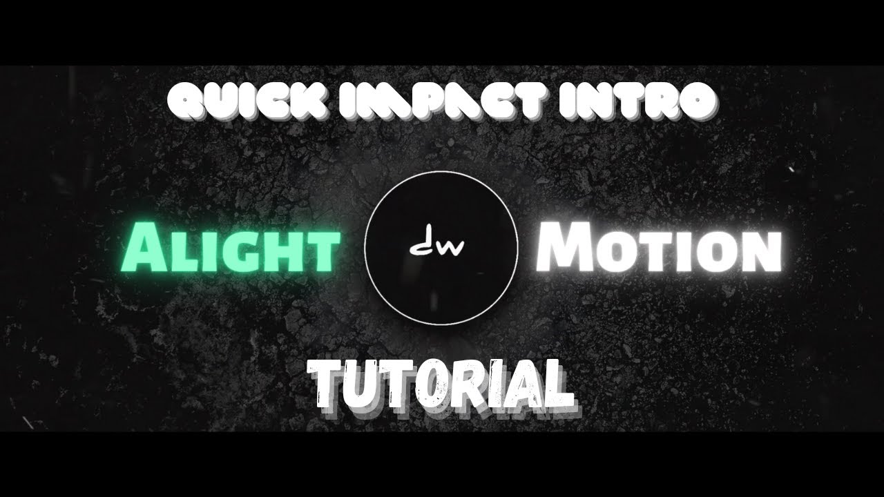 Quick impact intro tutorial alight motion | alight motion easy tutorial | short intro 🔥🔥