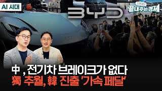 [AI 시대] 중국 전기차 1분기 글로벌 1위-테슬라 제친 BYD...강정수 