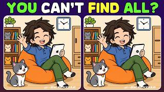 [Brain Training Spot the Difference] Can you easily tell the difference between similar pictures? screenshot 2
