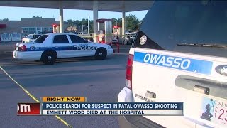 Police search for suspect in fatal Owasso shooting