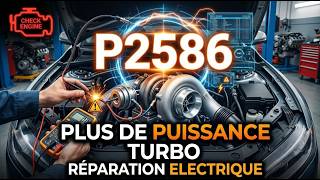 What is OBD2 Fault Code P2586 - Turbo Boost Sensor Circuit B