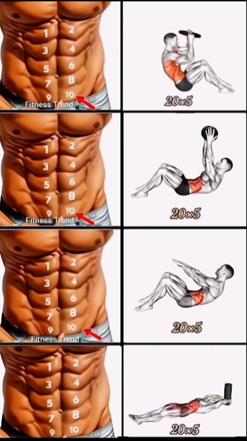 10 Abs 10 pack abs workout #10pack #workout #gym #sixpack - YouTube