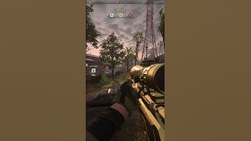 No-Scope Headshot ACROSS THE MAP!!! | COD:MW2 | Multiplayer | #Shorts #warzone  #PC #noscope