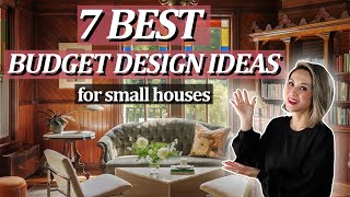 7 BEST INTERIOR DESIGN IDEAS FOR SMALL HOUSES (with a low budget!) by Julie Khuu 80,386 views 1 month ago 18 minutes