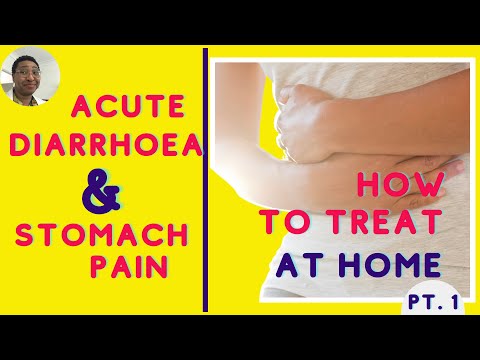Acute Diarrhoea and Stomach Pain Treatment At Home for Adults |Part 1 | Doctor's Top Tips!
