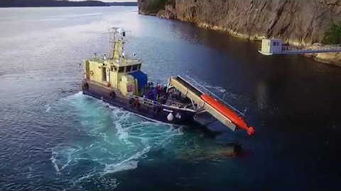 AUV testing in Bornö, Sweden