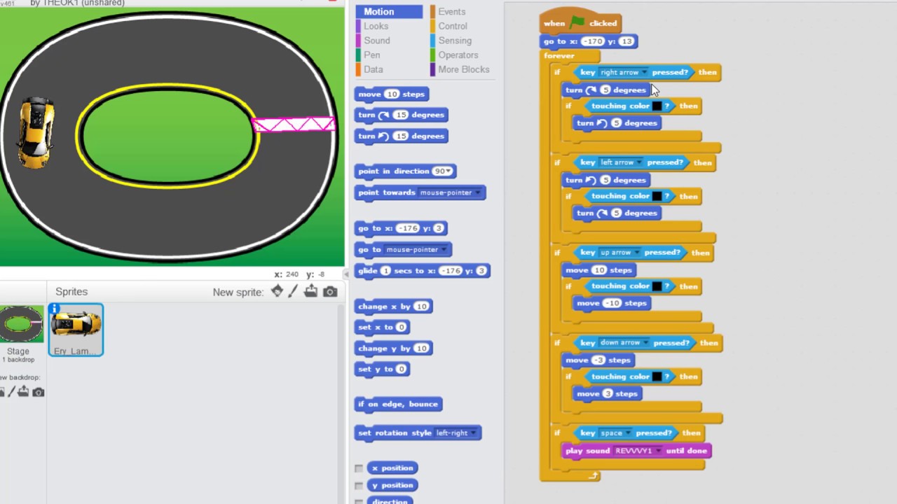 How to Make a Simple Tag Game in Scratch 