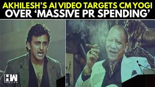 WATCH: Akhilesh Yadav’s AI Video Targets UP CM Yogi Adityanath Over ‘Massive PR Spending’ | BJP | UP