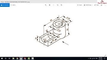Bài 2. Học SOLIDWORKS cơ bản - Thực hành trên bản vẽ