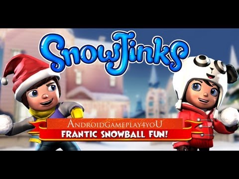 SnowJinks Android Game Gameplay [Game For Kids]