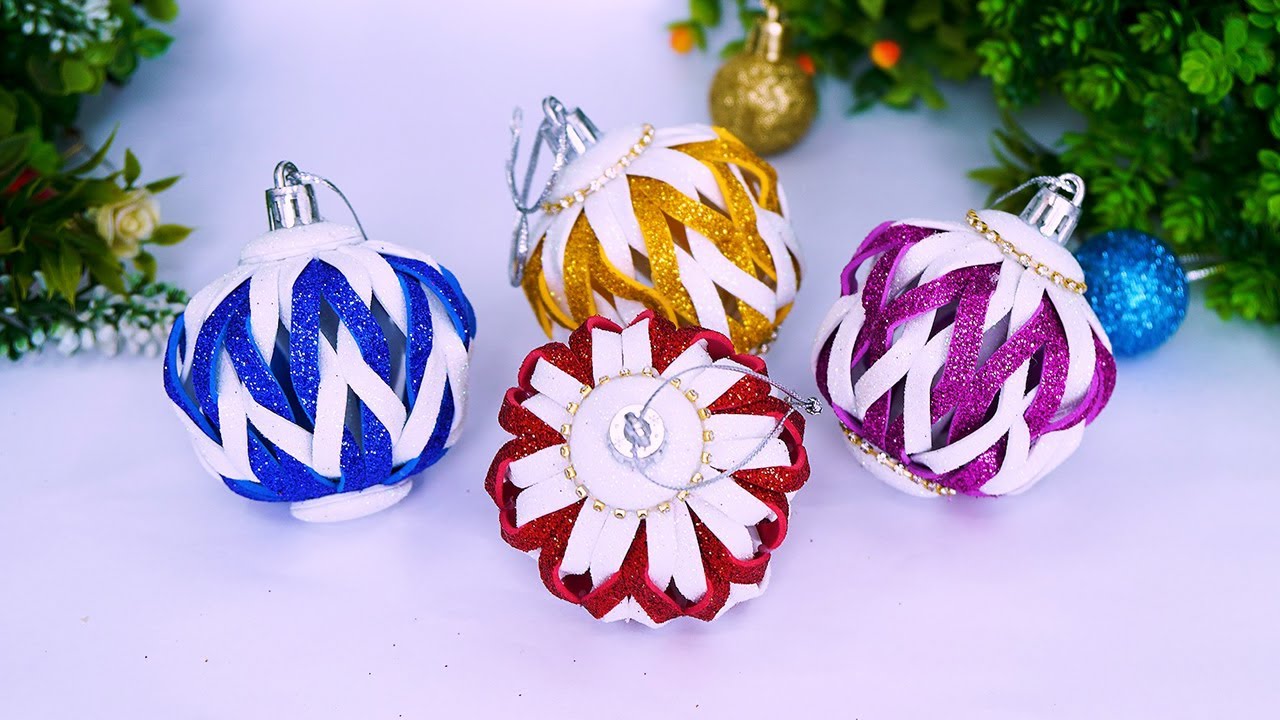 6 DIY Christmas Ornaments Decoration Ideas