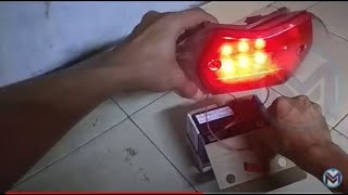 Review Stop Lamp LED New Vixion & Cara Pasang Stop Lamp Vixion LED