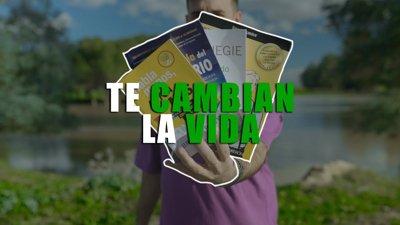 CINCO LIBROS que RECOMIENDO 📖 | Te pueden CAMBIAR LA VIDA 🤝🏼