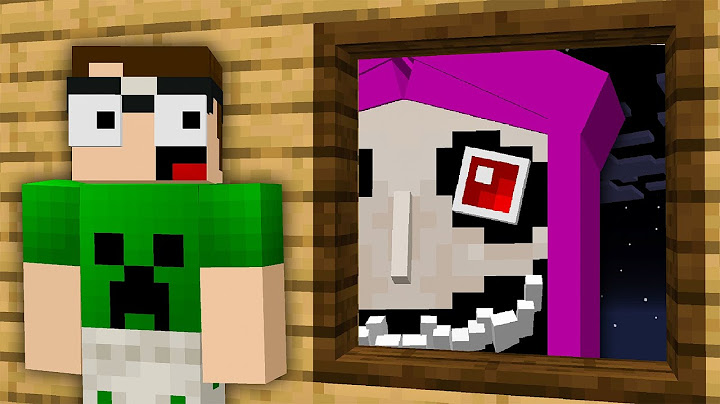 MULHER da JANELA nos ATACOU no Minecraft!