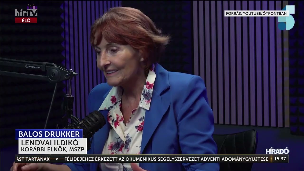 Lendvai Ildikó is Magyar Pétert támogatja - HírTV