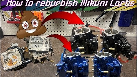 How to refurbish a Carburetor | rebuild | Mikuni | Keihin | jetski