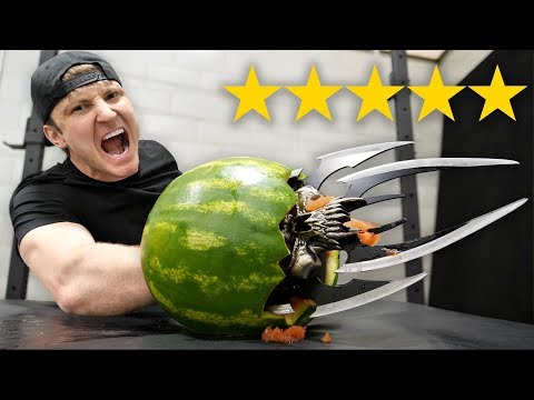 I Bought The BEST and WORST Rated WEAPONS On Amazon!! (5 STAR vs 1 STAR)