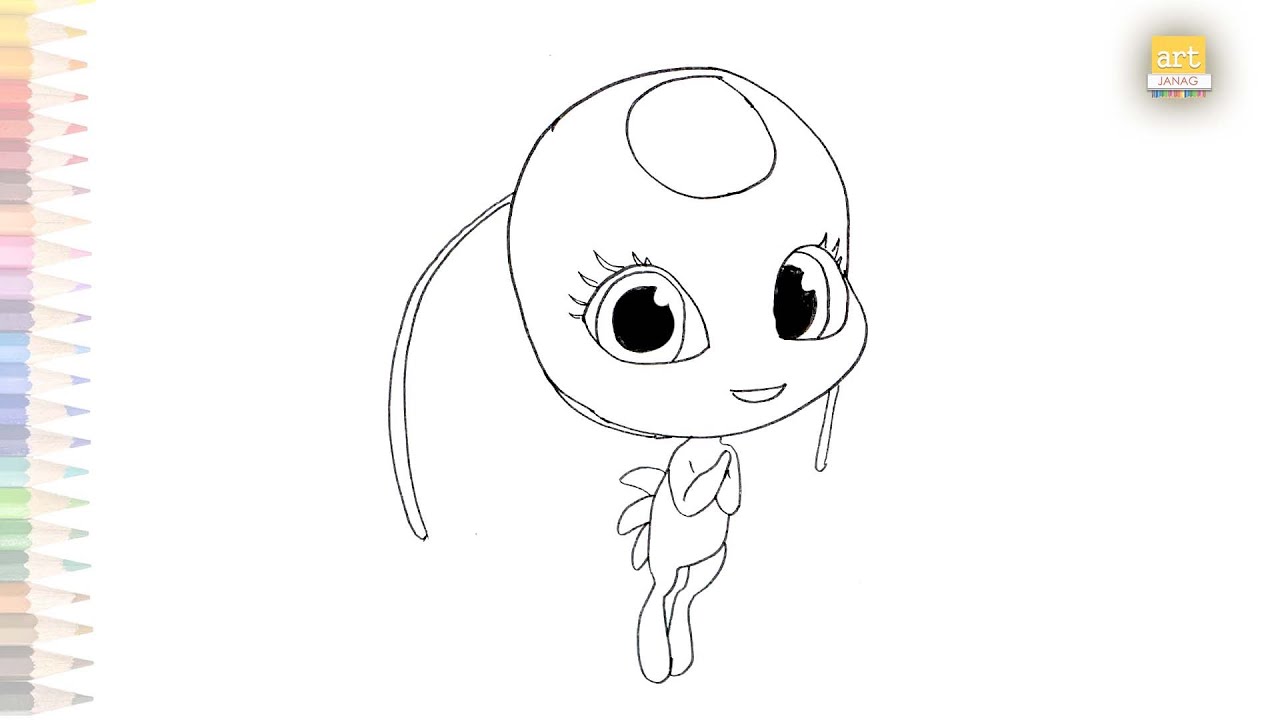How to draw $h!+ from memory: Tikki (Miraculous). #miraculous