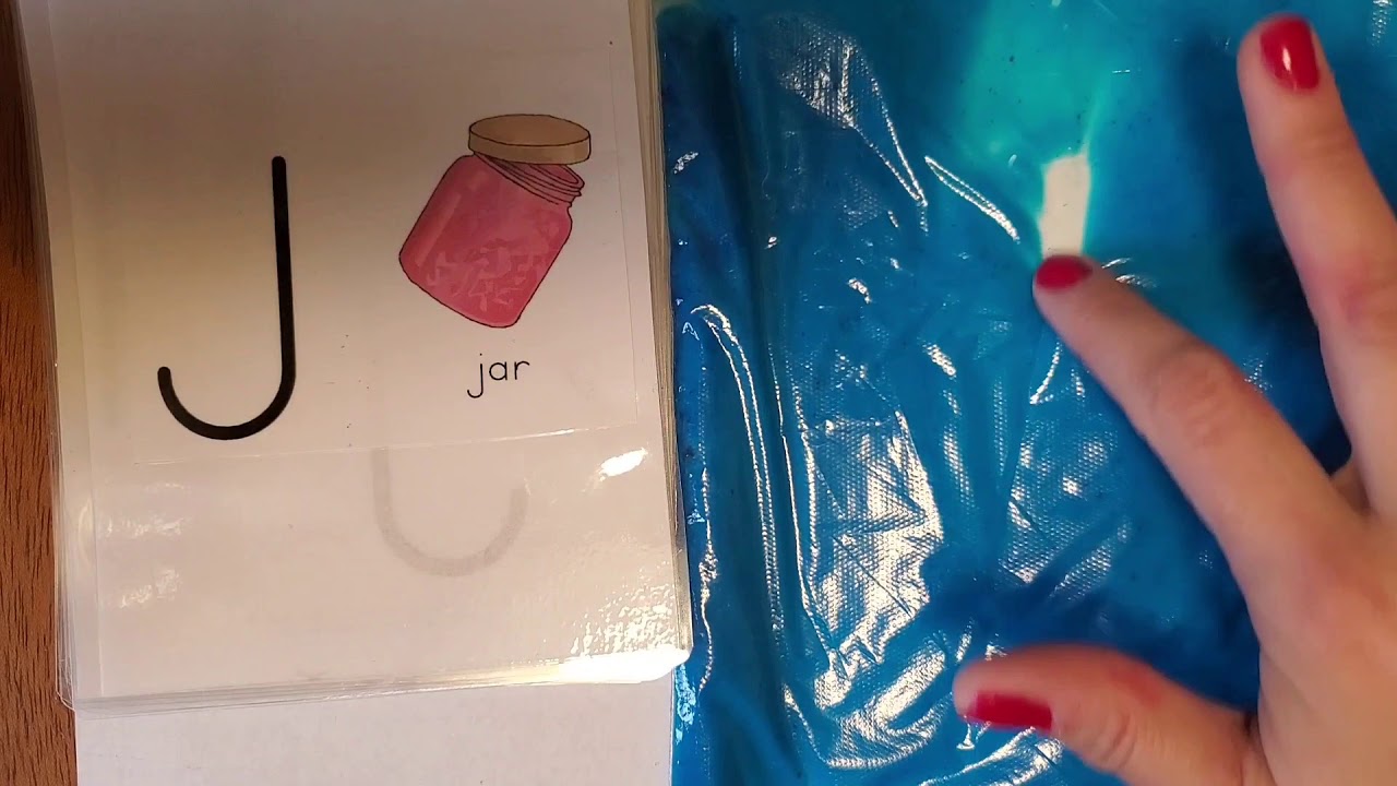 Writing Letters on Sensory Bags YouTube