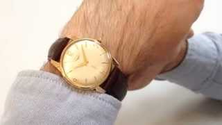 LONGINES vintage wristwatch, hallmarked 1964