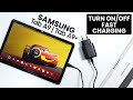 Turn On / Off Fast Charging on Samsung Tab A9 / A9 Plus