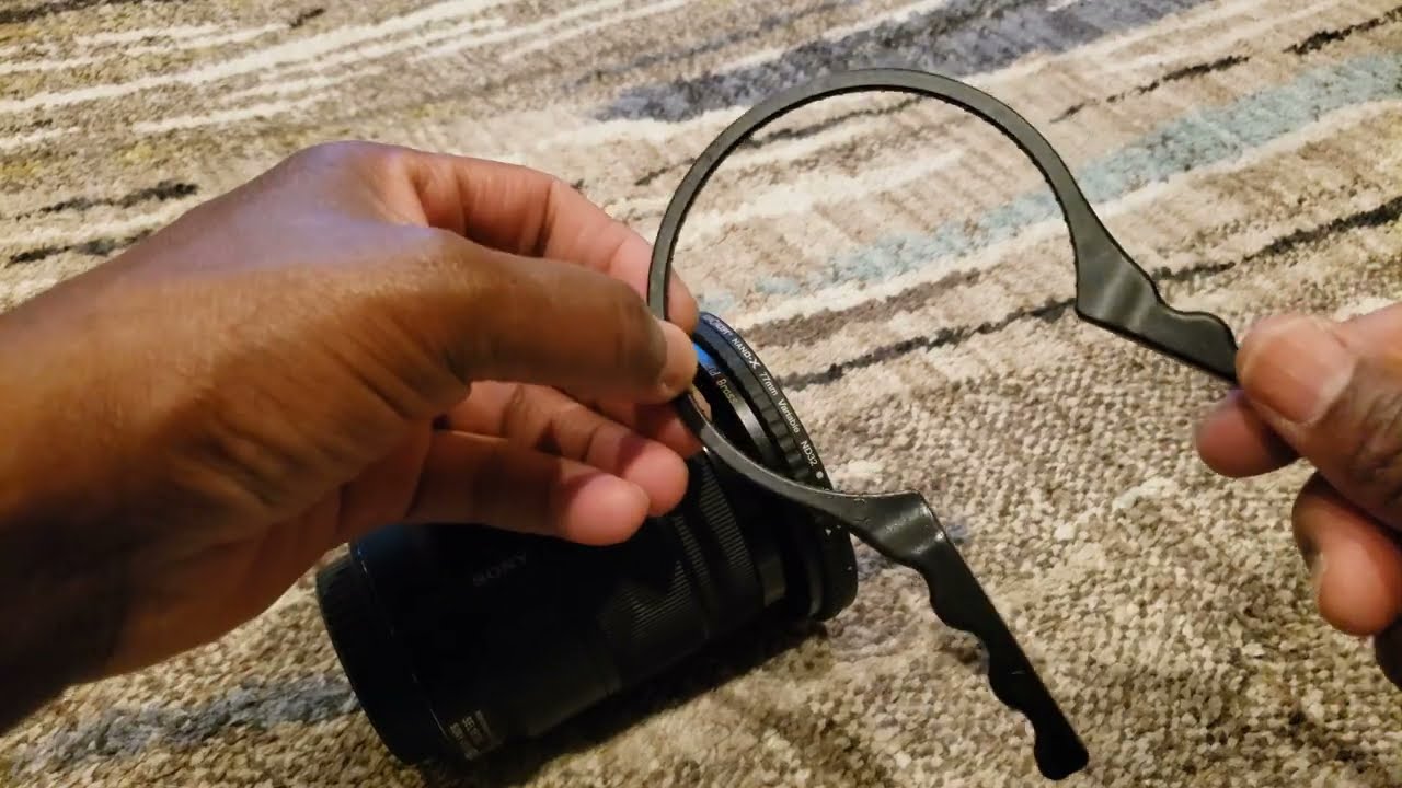 Lens filter wrenches