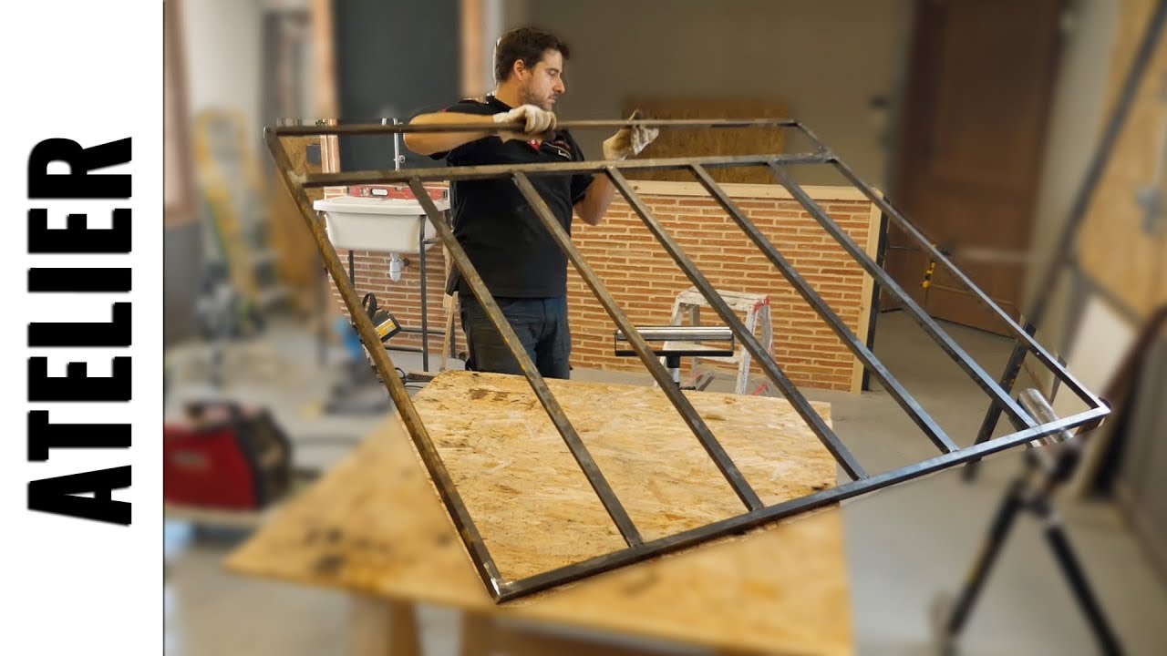 Je FABRIQUE une verrière, partie 1 - LJVS - YouTube