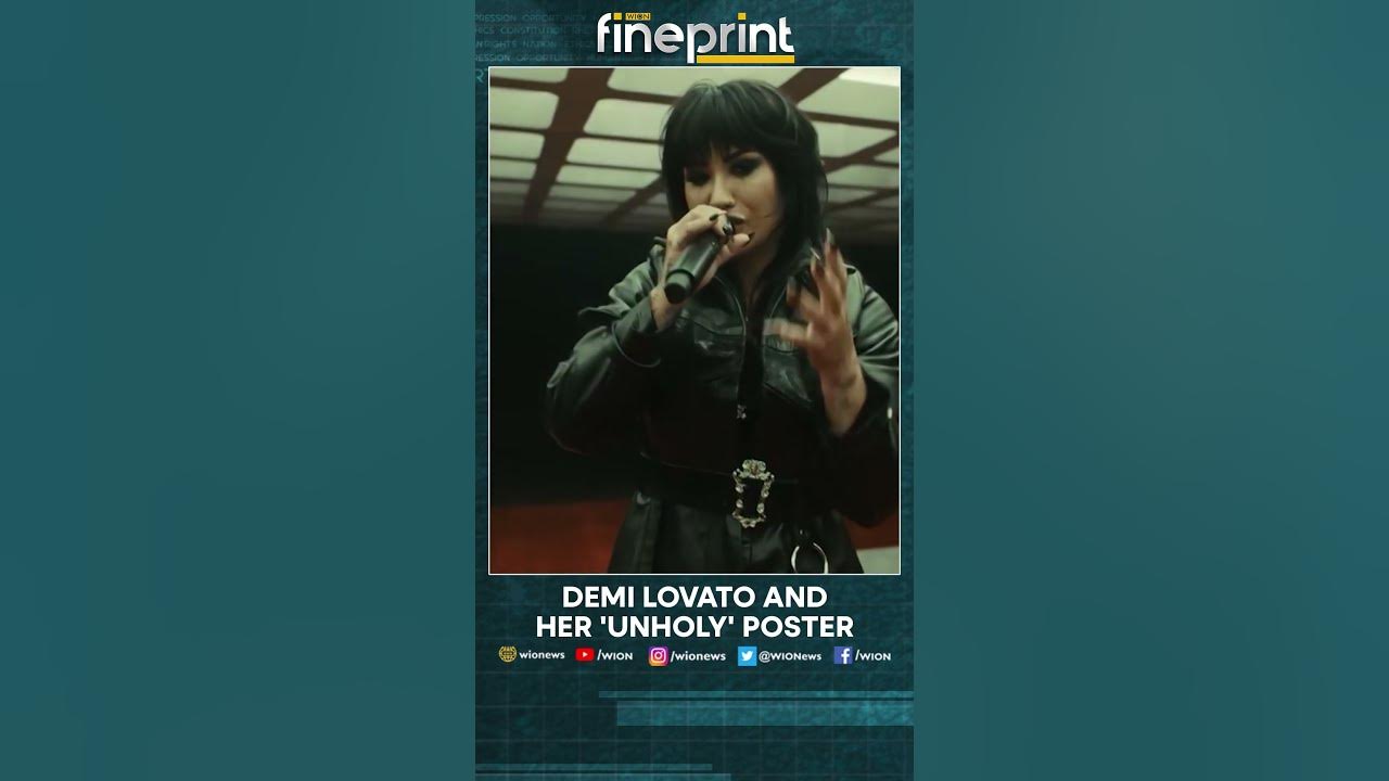 WION Fineprint | Demi Lovato’s ‘blasphemous’ poster banned