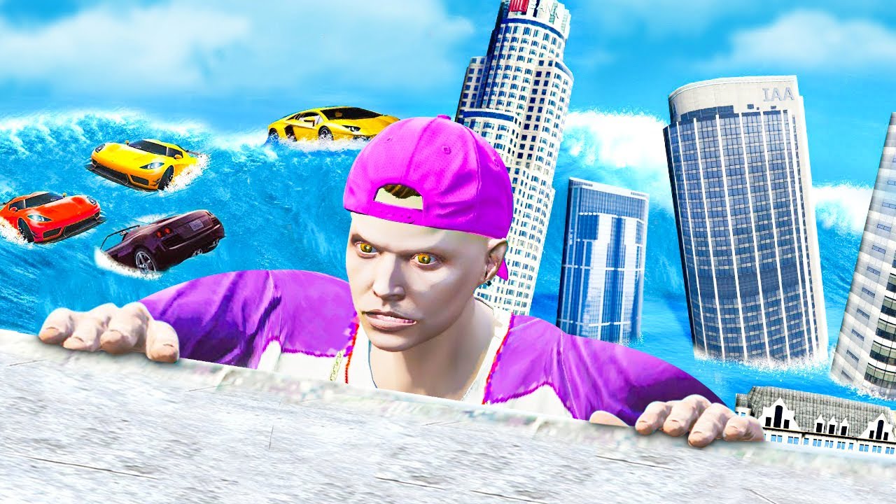 Valurile URIASE distrug GTA 5!