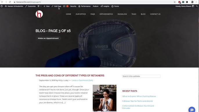 Example of duplicate meta descriptions for archive pages