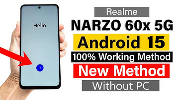 Realme NARZO 60x 5G  Google/ FRP Bypass (without pc) 2025 (New Easy Method)