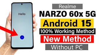 Realme NARZO 60x 5G  Google/ FRP Bypass (without pc) 2025 (New Easy Method)