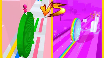 Layers Roll Vs Paper Line : Gameplay Walkthrough Part 2 - Level 1-9999 All Level (iOS, Android)