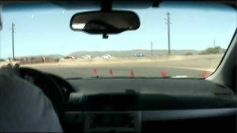 3rd run at my 1st autocross Firebird West 09-13-09  Cobalt SS TC