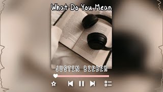 what do you mean-justin bieber (piano version, sped up + reverb)