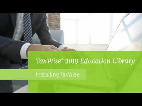 TaxWise®: Installing TaxWise® 2019 from the Solution Center